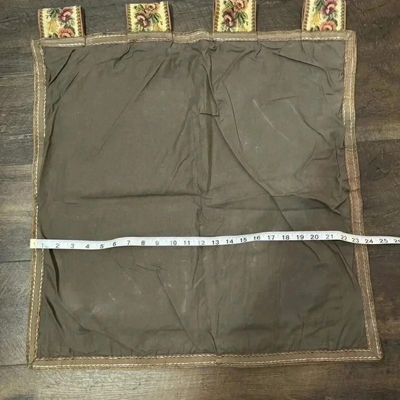 Vintage needlepoint tapestry  French pictorial art Victorian romance art nouveau - Picture 6 of 6